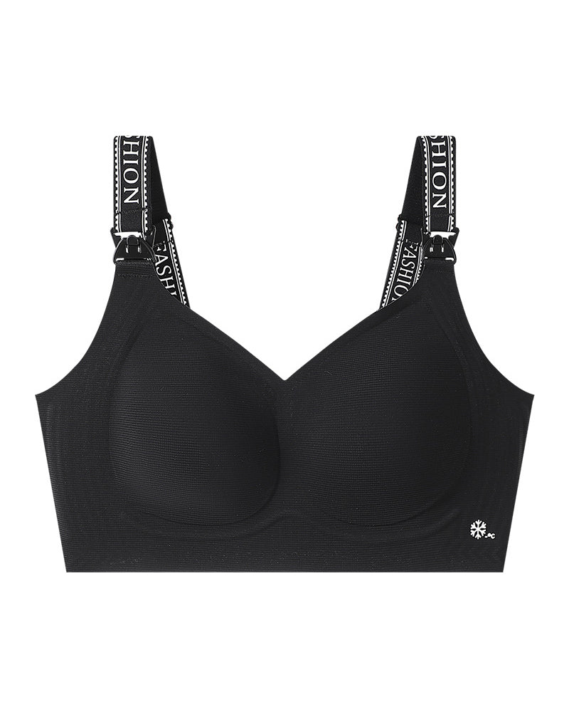 Nursing Support Anti-sagging Postpartum Feeding Fixed cups Back-enhancing Bra