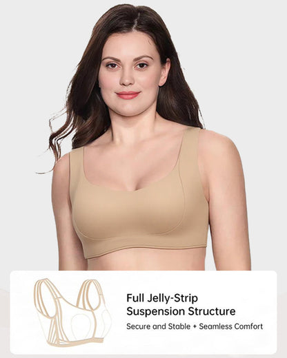 Full Support Wireless Push-Up Minimizer Bra