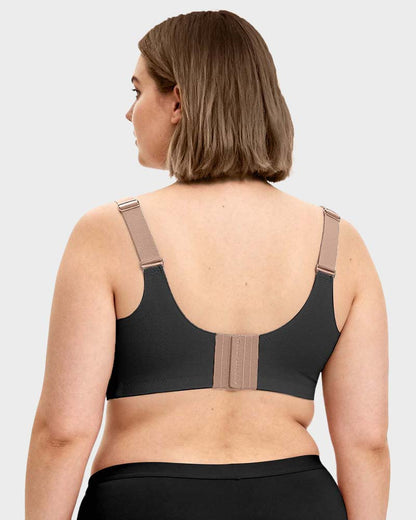 Anti-Sagging Support Shockproof Sports Fixed Cup Bra For Women