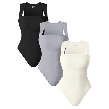 Curvevera™ Ribbed Snatching Bodysuit