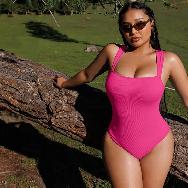 Curvevera™ Ribbed Snatching Bodysuit