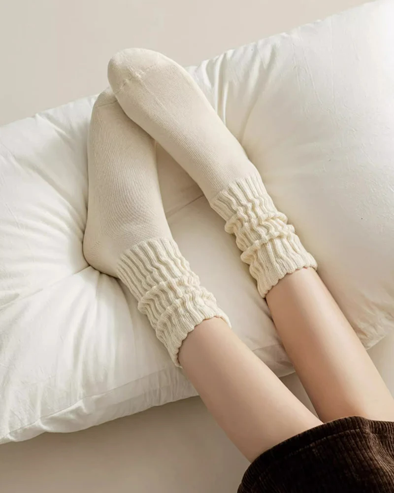 5 Pairs Women’s Slouchy Crew Socks