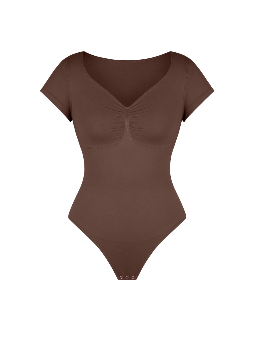 V-Neck Sculpting Tee Bodysuit
