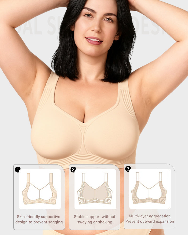 Comfortable Wireless Full Coverage Jelly Smoothing Bra 2.0