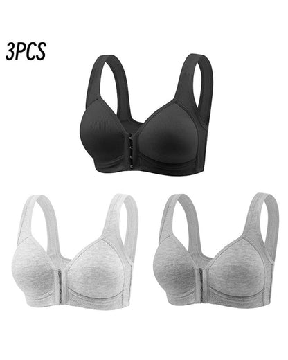 The Everyday Front-Clasp Bra Soft, Unlined & Wireless