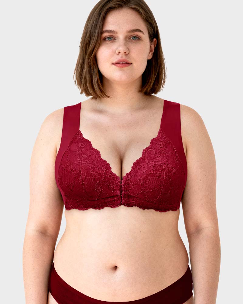 Front Closure '5D' Shaping  Wireless Bra