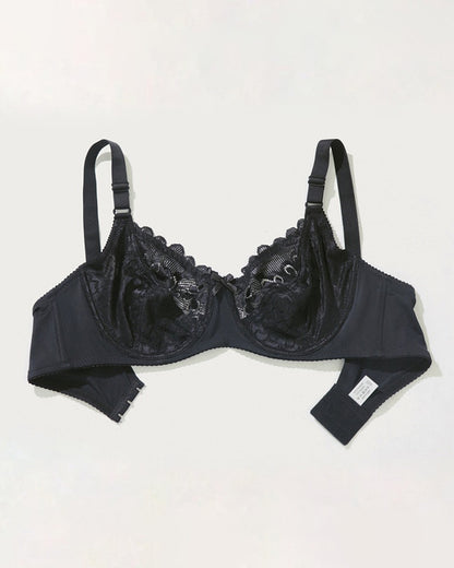 Plus-Size Women's Lingerie Large Cup Size Lightweight Curvy Sexy Lace