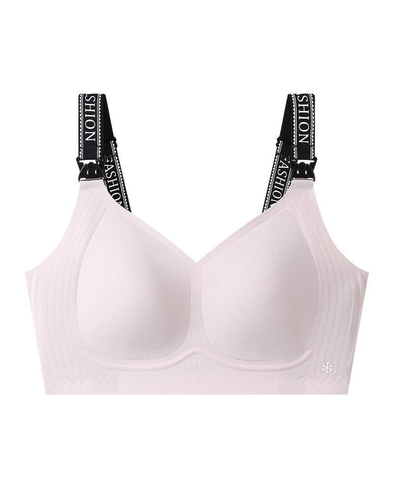 Nursing Support Anti-sagging Postpartum Feeding Fixed cups Back-enhancing Bra