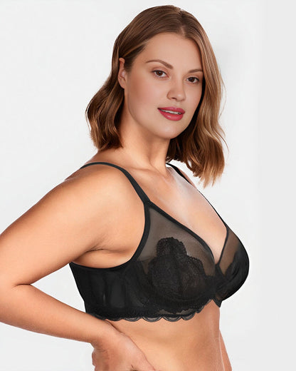 Lace Comfort Support Bra