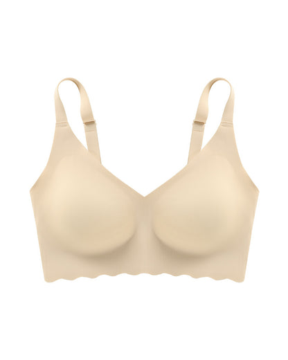 Lightweight Backless Jelly Gel Bra for Young Women Plus Size, Seamless, Wire-Free Side-Support & Lift Design Women's Underwear