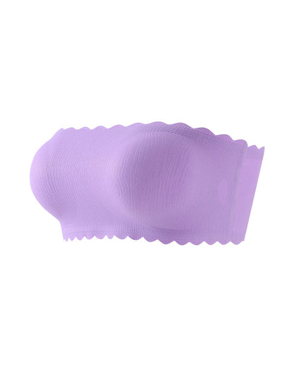 Sexy Seamless Ice Silk Strapless One-Piece Push-Up Bra Wire-Free, Strapless, Non-Slip