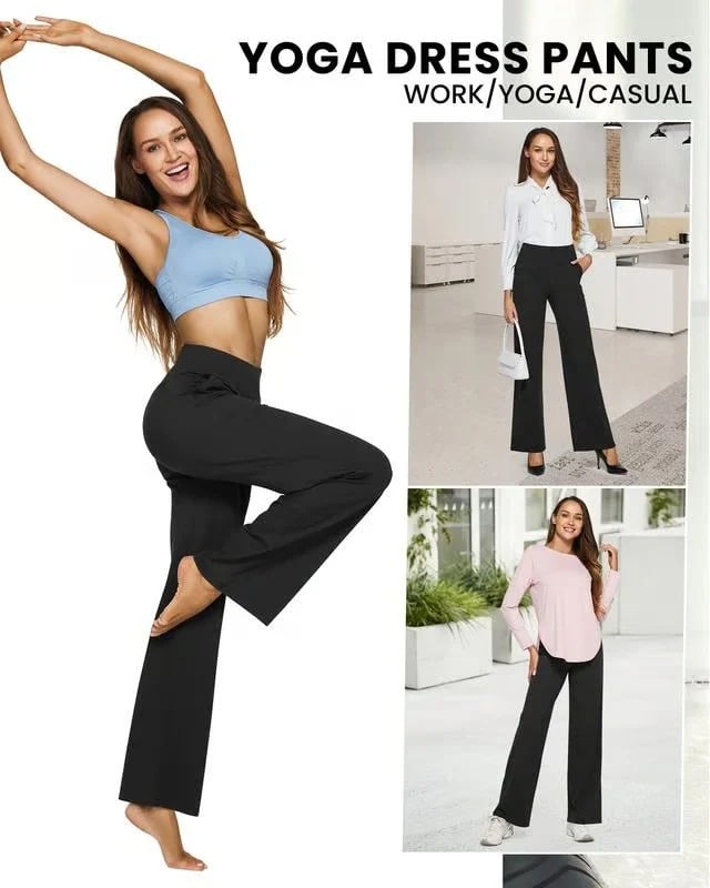 Loose High-Waist Business Casual Pants Yoga Pants