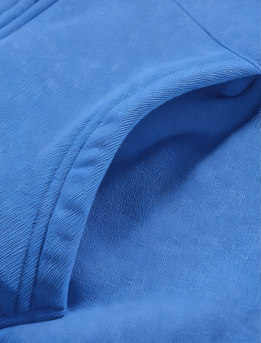 Oversized Unisex Acid Wash Zip Hoodie