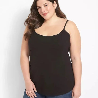 Loose-fitting Tank Top With Built-in Bra