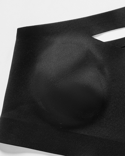 Plus Size Sexy Off-Shoulder Strapless Seamless Tank Top Women's Innerwear Single-Layer Lightweight Cup Comfortable Breathable Backless Underwear