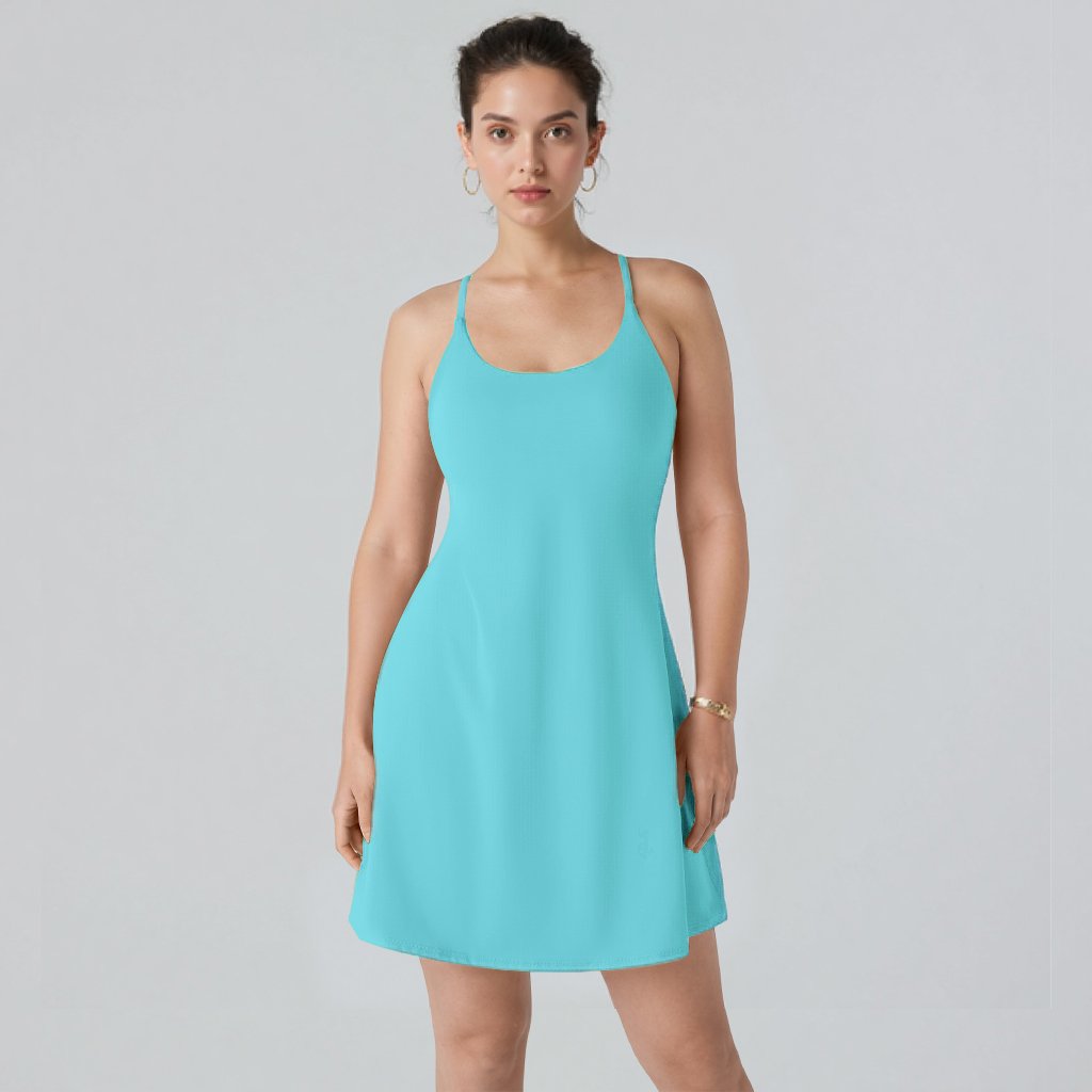The Ultimate Tummy Control Backless Active Dress