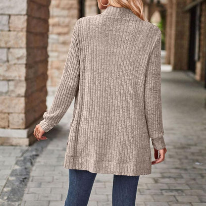 Womens Long Cardigan Lightweight Sweater