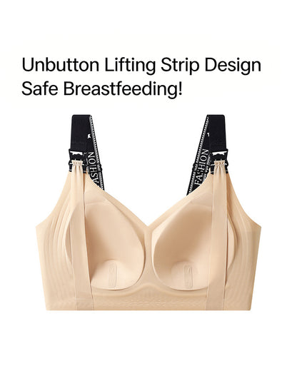 Nursing Support Anti-sagging Postpartum Feeding Fixed cups Back-enhancing Bra