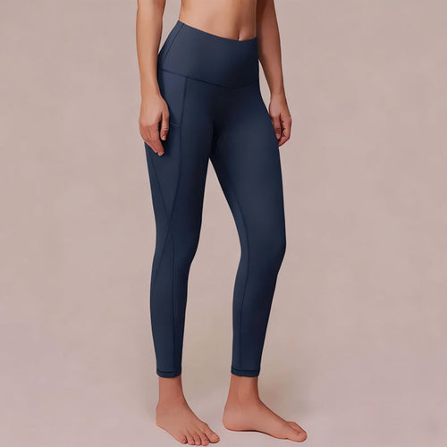 Women's High Waisted Tummy Control Leggings with Pockets