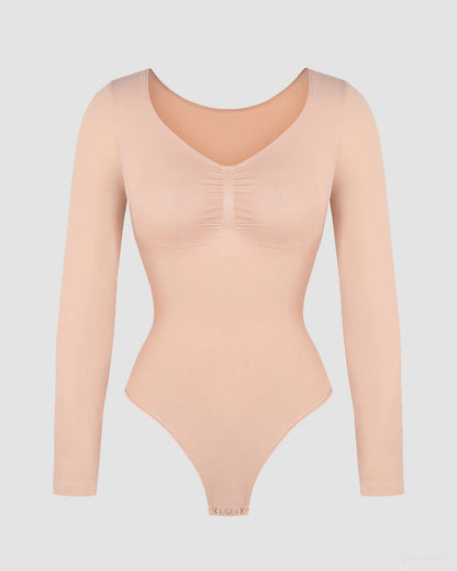 Long Sleeve Shaping Bodysuit