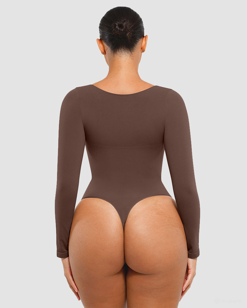 Long Sleeve Shaping Bodysuit