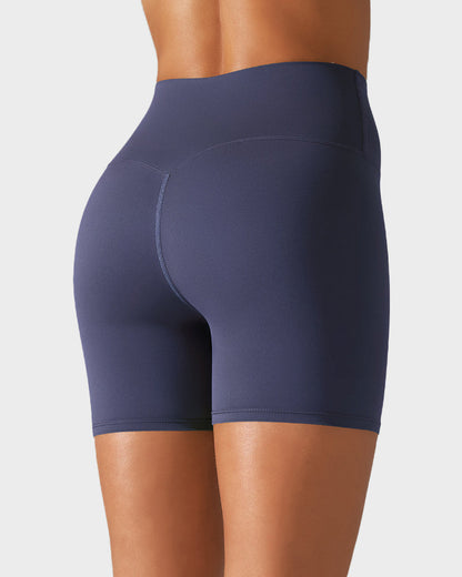 High-Waist Mesh Tummy Control Breathable Boyshorts