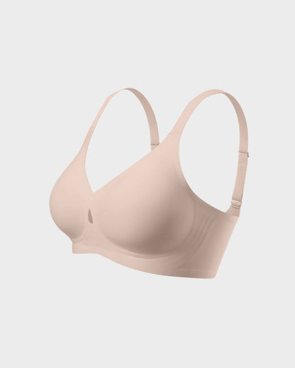 Invisible Jelly Lift Bra with Breathable Water Drop Hollow