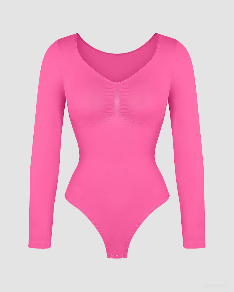 Long Sleeve Shaping Bodysuit