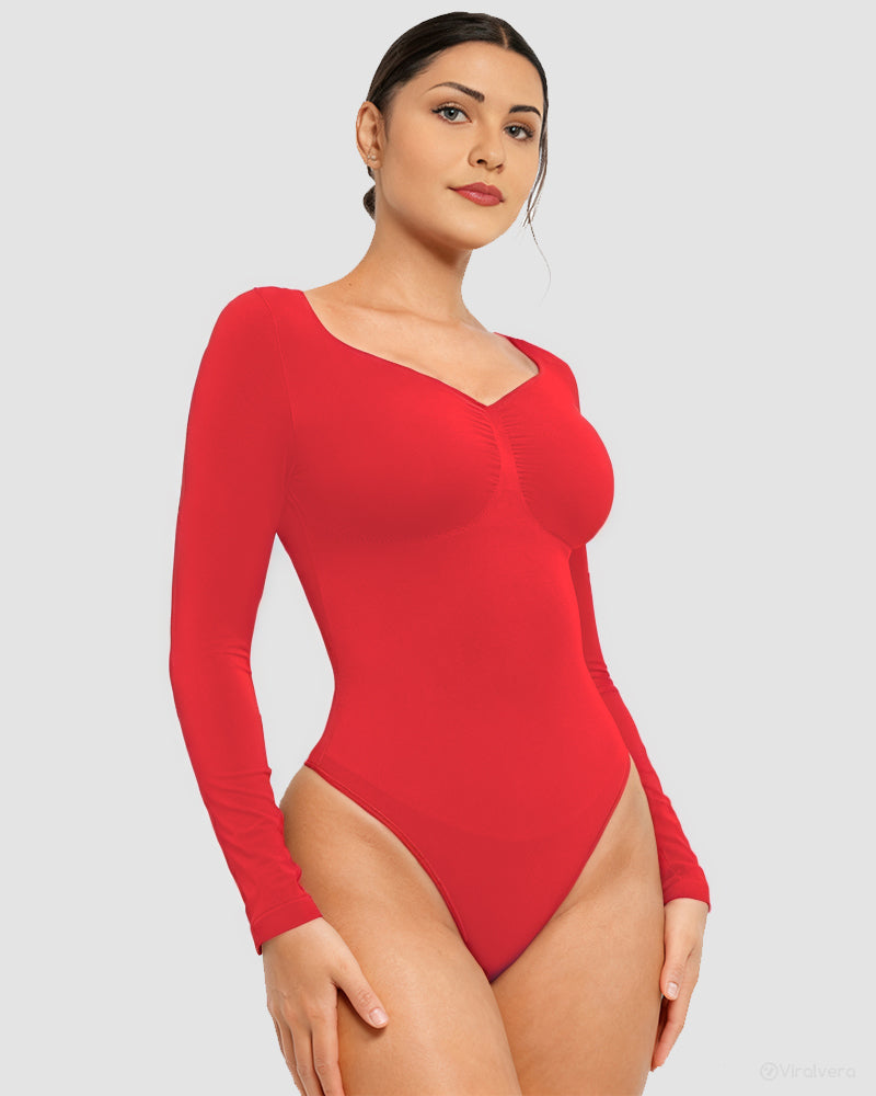 Long Sleeve Shaping Bodysuit