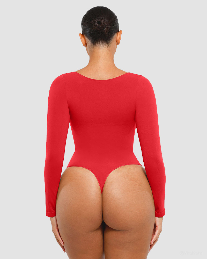 Long Sleeve Shaping Bodysuit