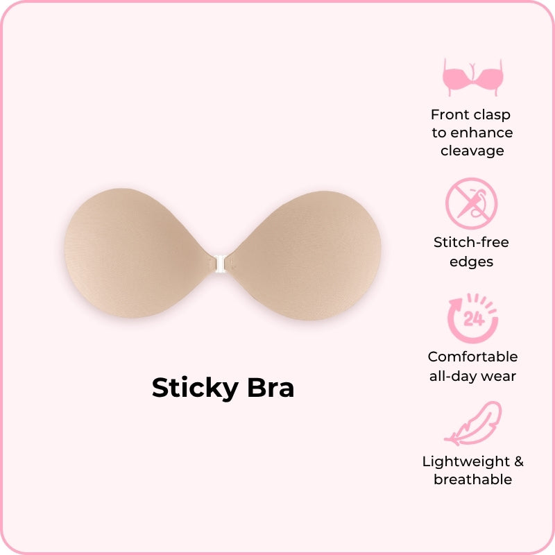 Curvevera Sticky Bra