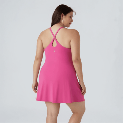 The Ultimate Tummy Control Backless Active Dress