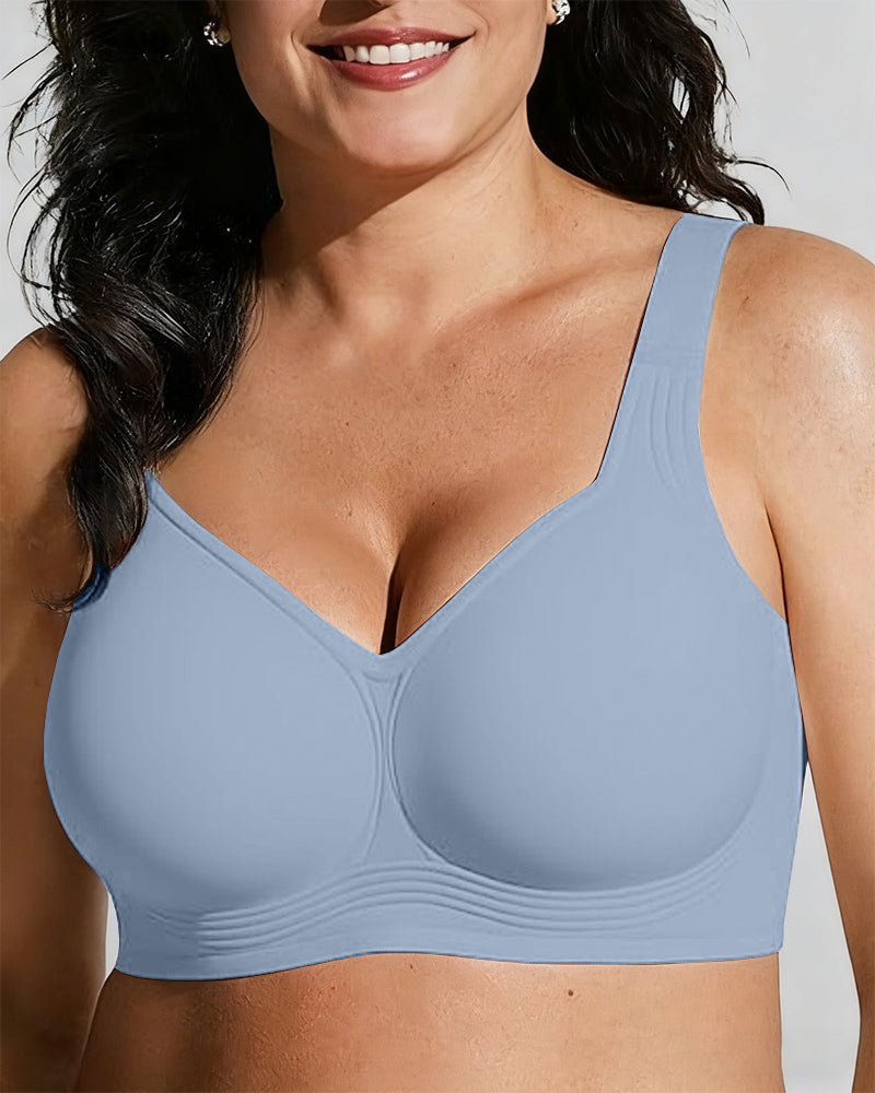 Comfortable Wireless Full Coverage Jelly Smoothing Bra