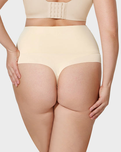 High-Rise Seamless Thong Panty(4 Pack)