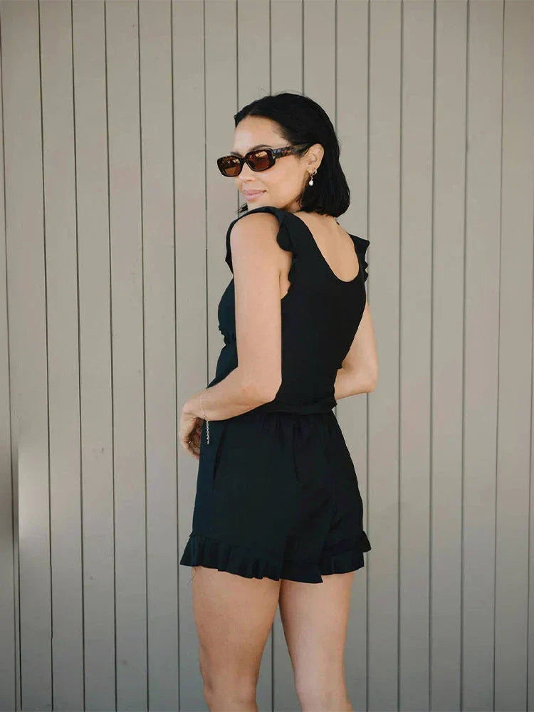 Swim Romper Built-in Bra